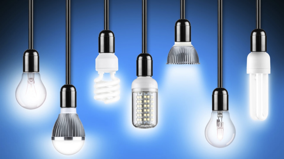 Nejúspornější jsou LED žárovky